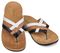 Spenco Triple Strap Women's Comfort Sandal - Black/Cork - Pair