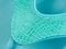 Spenco Yumi 2 Croco Women's Orthotic Sandal - Turquoise - Detail