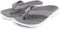 SOLE Women's Catalina Sport Flip - Grey/White - Alt-front