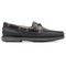 Rockport Perth - Men's Casual Boat Shoe - Blk/bark - Side