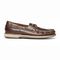 Rockport Perth - Men's Casual Boat Shoe - Beeswax/darkb - Side