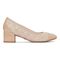 Vionc Ruby Women's Block Heel Dress Shoe - Nude - 4 right view