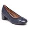 Vionc Ruby Women's Block Heel Dress Shoe - Navy - 1 profile view