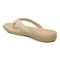Vionic Casandra Women's Orthotic Sandal - Tide - Semolina - Back angle