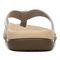 Vionic Casandra Women's Orthotic Sandal - Tide - Light Grey Leather - 5 back view