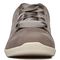 Vionic Lindsey Women's Casual Supportive Shoe - Slate Grey Nubuck - 6 front view