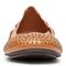 Vionic Robyn Women's Comfort Flat - Toffee Leather - 6 front view