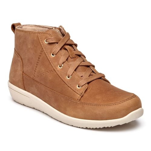 Vionic Shawna Women's Comfort Boot - Wheat 1 profile view