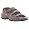 Propet Kara Women's Hook & Loop Sandals - Grey - Angle