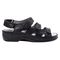 Propet Kara Women's Hook & Loop Sandals - Black - Outer Side