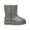 Bearpaw Elle Toddler Zipper Boot  019 - Silver - Side View