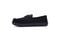 Pendleton Men's Rancho Moc Suede & Pendleton Wool Slipper - Black - Medial Side