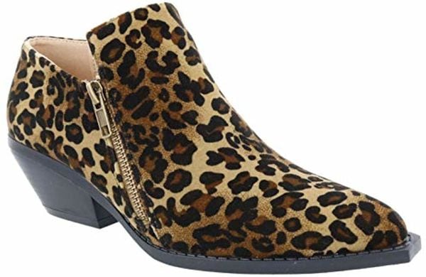 Penny Loves Kenny Sync - Women's - Leopard Velvet - Angle