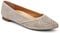 Vionic Carmella Women's Flat Casual Shoe - Dark Taupe