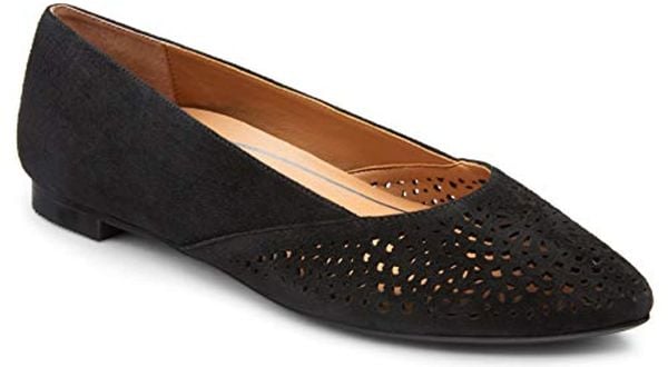 Vionic Carmella Women's Flat Casual Shoe - Black