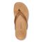 Vionic Dillon Women's Toe-Post Supportive Sandal - Cognac Lizard - Top