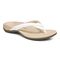 Vionic Dillon Women's Toe-Post Supportive Sandal - White Lizard - 1 profile view