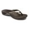 Vionic Dillon Women's Toe-Post Supportive Sandal - Black Croc - 1 profile view