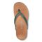 Vionic Dillon Women's Toe-Post Supportive Sandal - Posy Green Lizard - Top