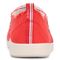 Vionic Malibu Women's Slip-on Comfort Shoe - Red Canvas - Back