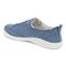 Vionic Pismo Women's Casual Supportive Sneaker - Skyway Blue - Back angle