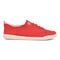 Vionic Pismo Women's Casual Supportive Sneaker - Red Canvas - Right side