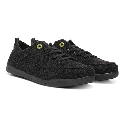 Vionic Pismo Women's Casual Supportive Sneaker - Black Boucle - Pair