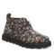 Bearpaw Skye Women's Leather Chukka Boots - 2578W Bearpaw- 008 - Black Floral - Profile View