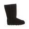 Bearpaw Elle Tall Kid's Leather Boots - 1963Y  - Black - 0112