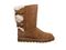 Bearpaw Eloise Women's Leather Boots - 2185W  849 220 - Hickory/champagne - Back View