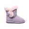 Bearpaw Betsey Kid's Leather Boots - 2361Y  641 - Wisteria - Side View