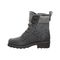 Bearpaw Alicia Women's Leather Boots - 2510W  030 - Charcoal - Side View