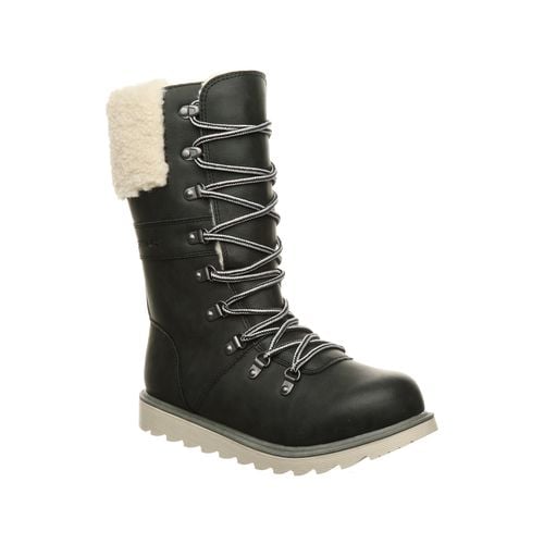 Bearpaw Alaska Women's Rubber/plastic Boots - 2523W  011 - Black - Profile View