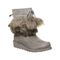 Bearpaw Arden Women's Leather Boots - 2535W  051 - Gray Fog - Profile View