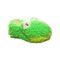 Bearpaw Lil Critters Toddler Rubber/plastic Slippers - 2549T  450 - Green - Profile View