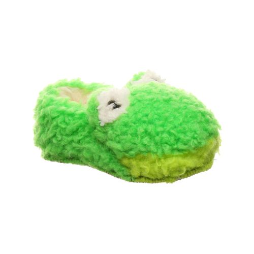 Bearpaw Lil Critters Toddler Rubber/plastic Slippers - 2549T  450 - Green - Profile View