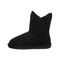 Bearpaw Rosaline Women's Leather Boots - 2588W  011 - Black - Side View