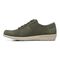 Vionic Abigail Women's Lace-up Arch Supportive Shoe - Olive Nubuck - Left Side