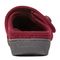 Vionic Carlin Women's Supportive Slippers - Wine - 5 back view