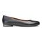 Vionic Hannah Women's Ballet Flats with Arch Support - Black Napa - 4 right view