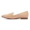 Vionic Willa Women's Slip-on Flat - Wheat Suede - 2 left view