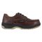 Florsheim Work Compadre Women's Composite Toe Dress Lace-up Shoe - Dark Brown - Side View