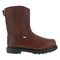 Iron Age Hauler IA0195 Metatarsal Guard 10in Pull On Safety Boot - Brown - Side View