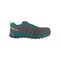 Reebok Work Women's Sublite Cushion Comp Toe Athletic Work Shoe ESD - Grey and Turquoise - Side View