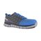 Reebok Work Women's Sublite Cushion Comp Toe Athletic Work Shoe ESD - Blue and Grey - Profile View