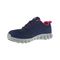 Reebok Work Women's Sublite Cushion Alloy Toe Athletic Work Shoe - Navy and Pink - Other Profile View