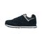 Reebok Work Men's Retro Steel Toe Shoe - Navy Blue - Side View