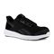 Reebok Work Sublite Legend Women's Athletic Work Shoe - Black and White - Profile View