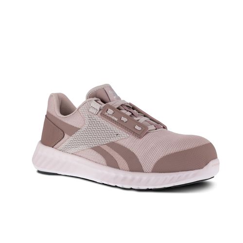 Reebok Work Sublite Legend Women's Athletic Work Shoe - Rose Gold - Profile View