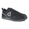 Reebok Work Women's Print Work Steel Toe Athletic Shoe ESD - Black and Dark Grey - Profile View